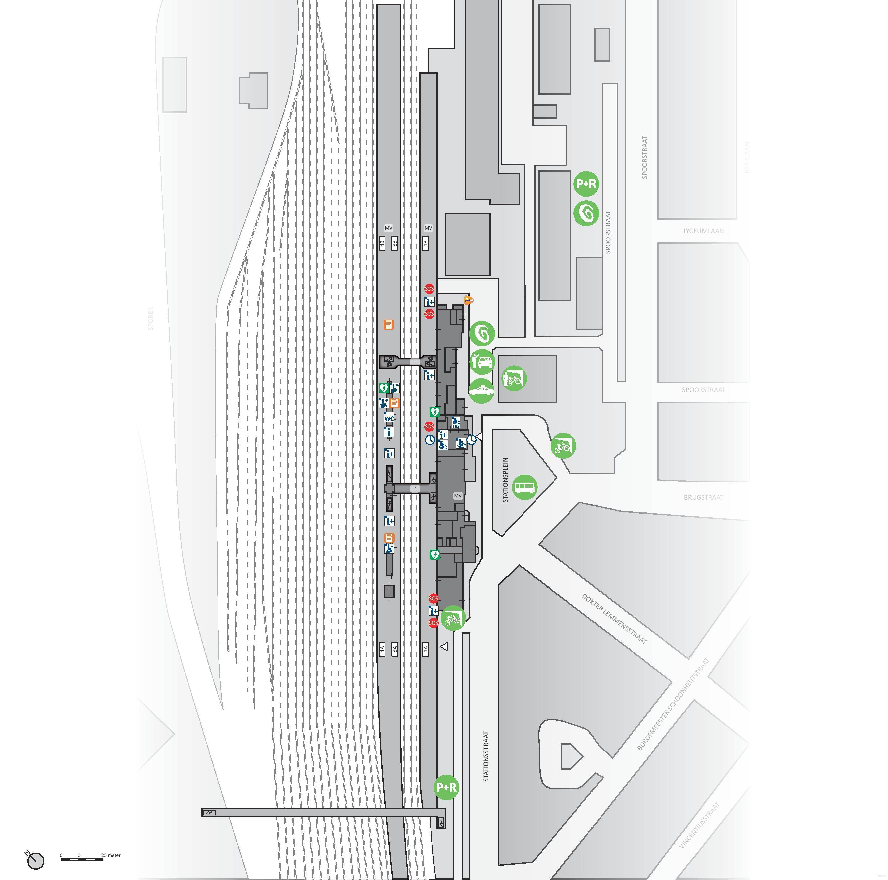 platform map