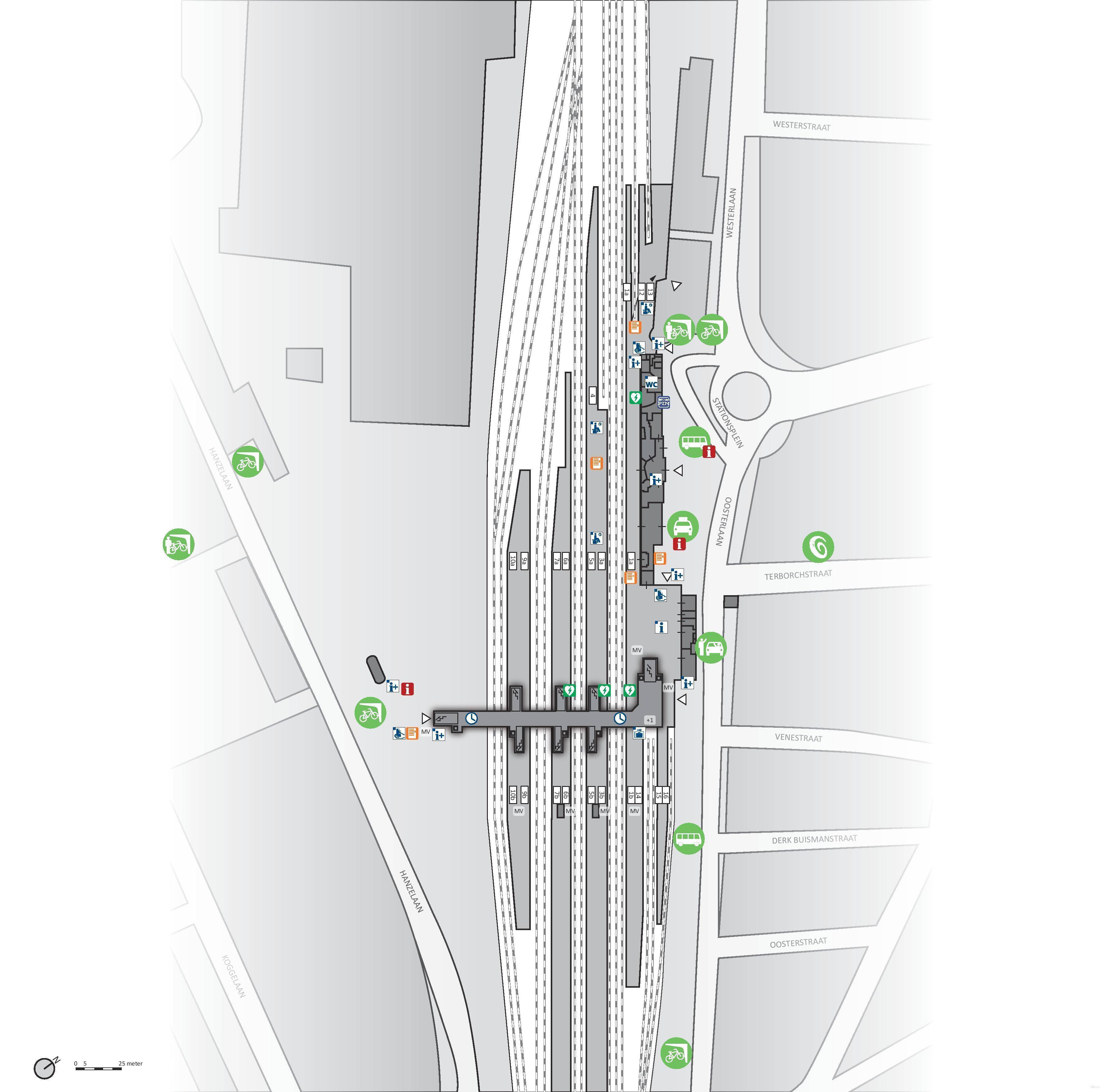 platform map