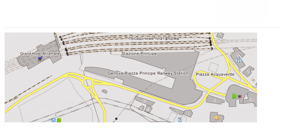 platform map