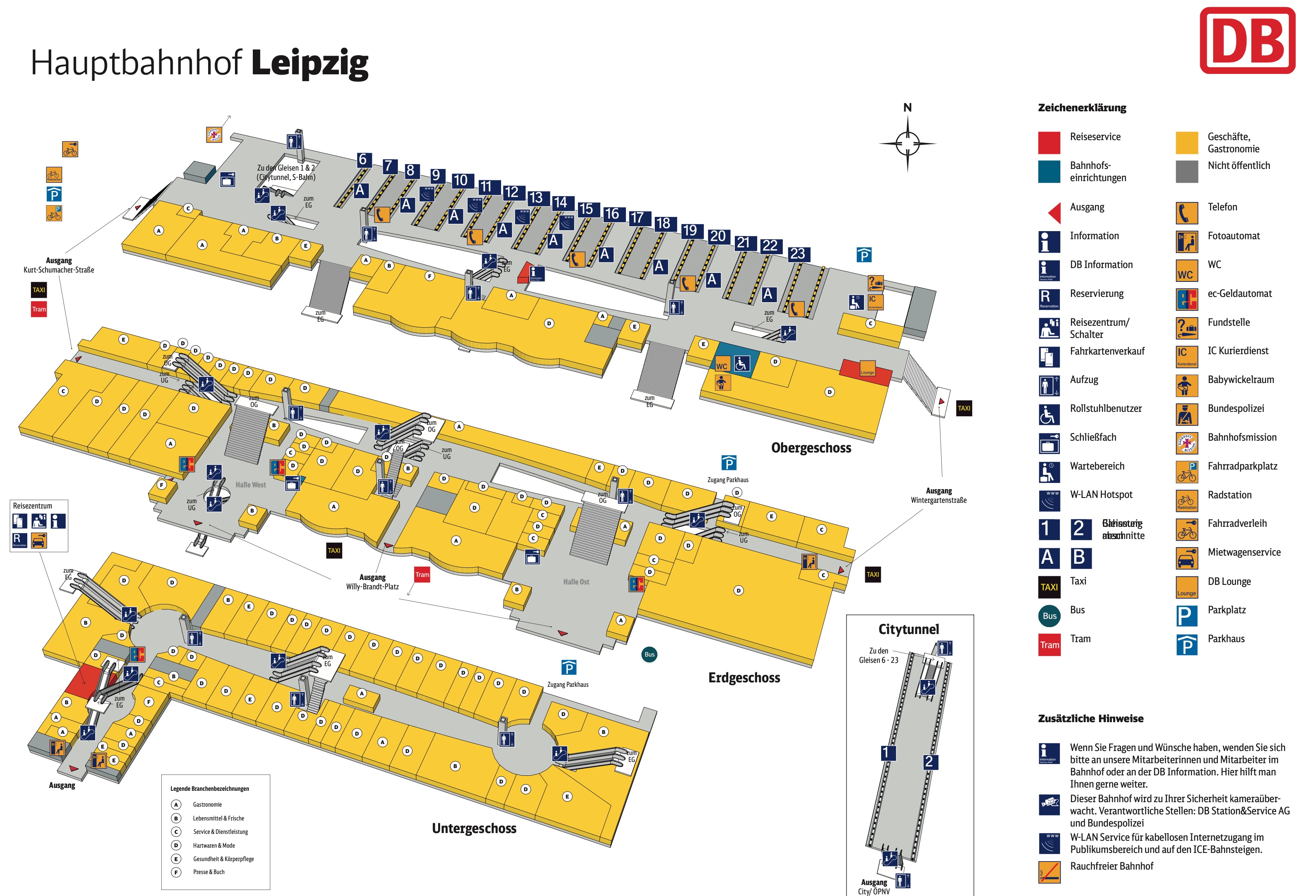 platform map