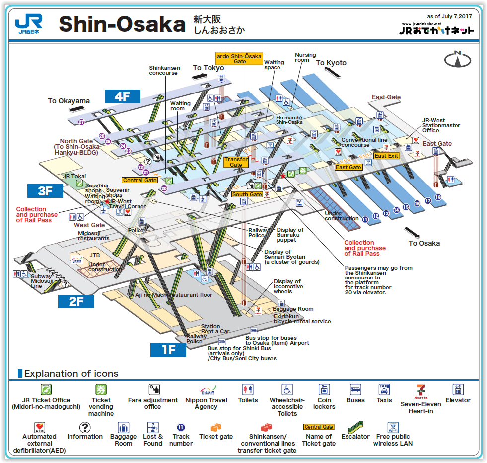 platform map
