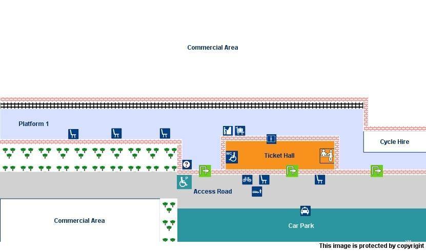 platform map
