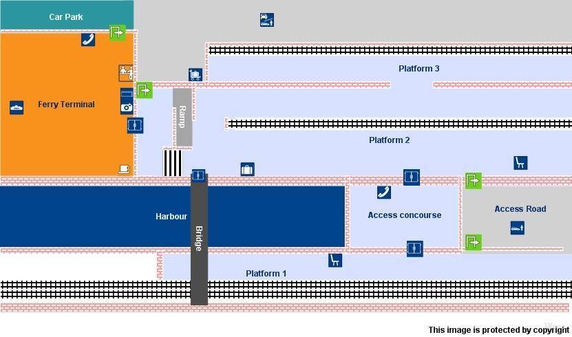 platform map