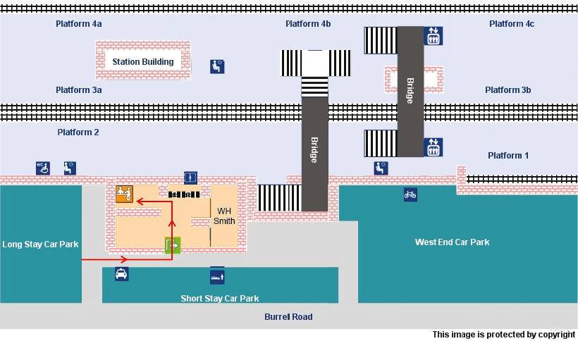 platform map