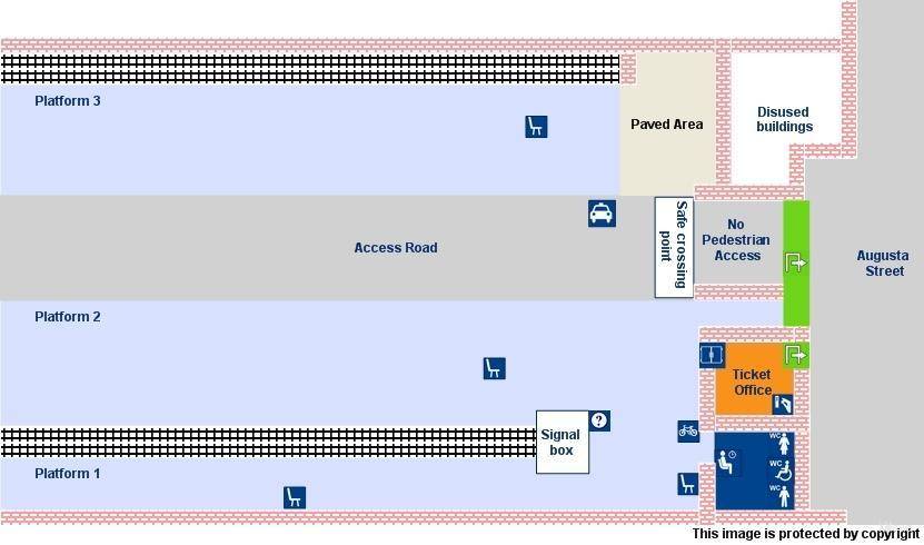 platform map