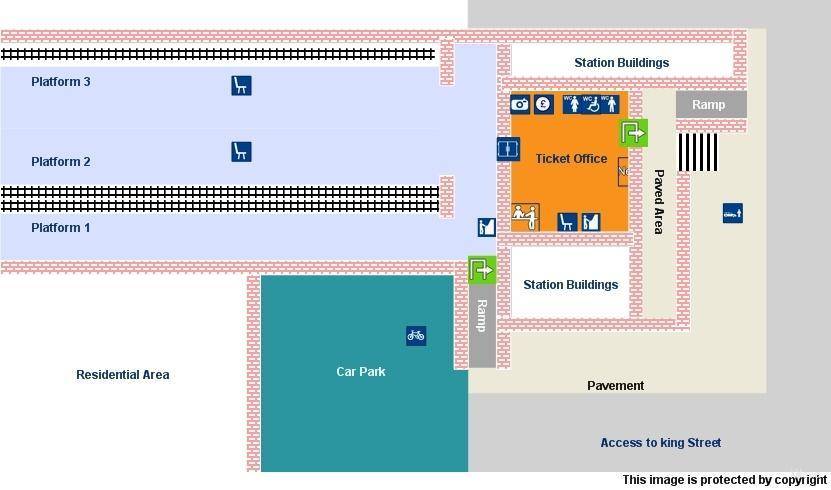 platform map