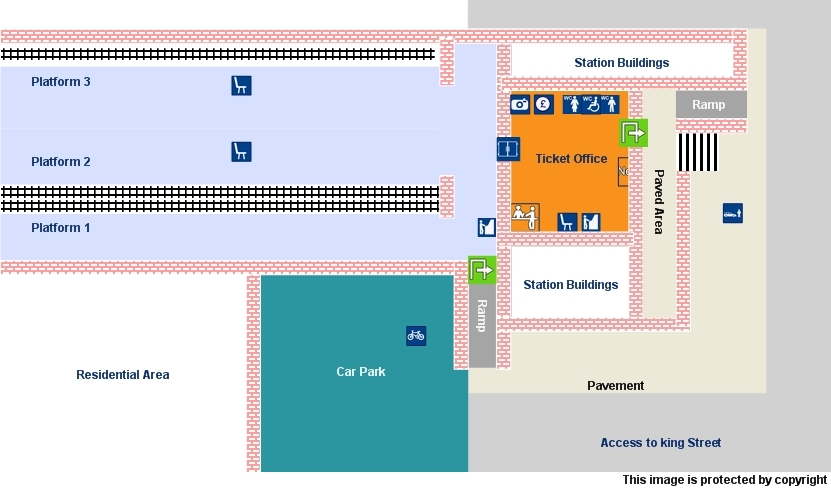 platform map