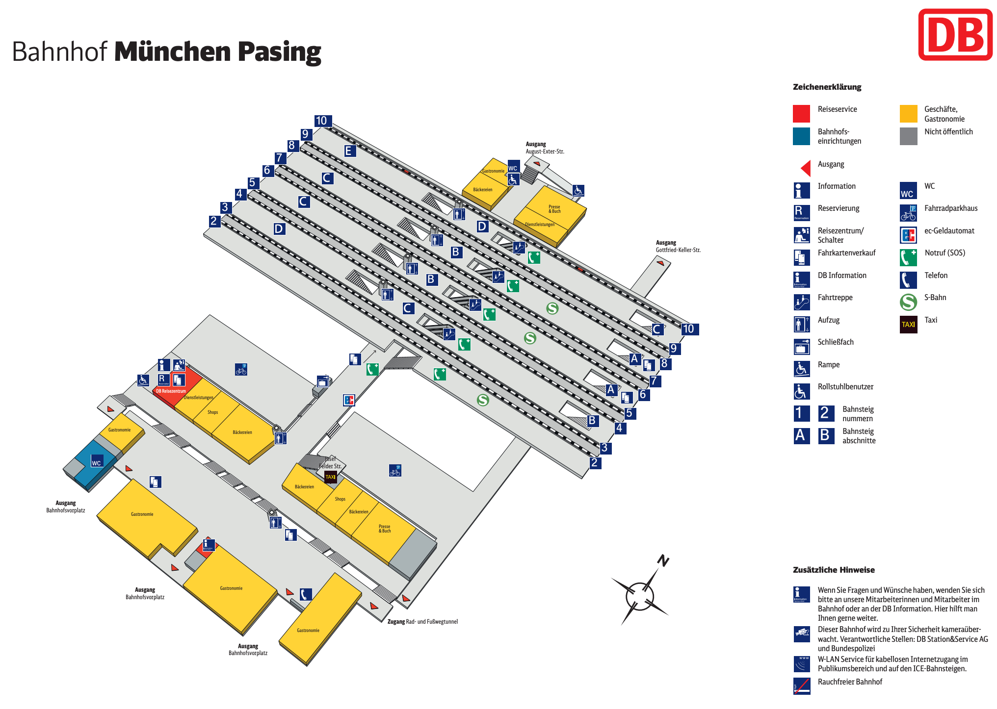 platform map