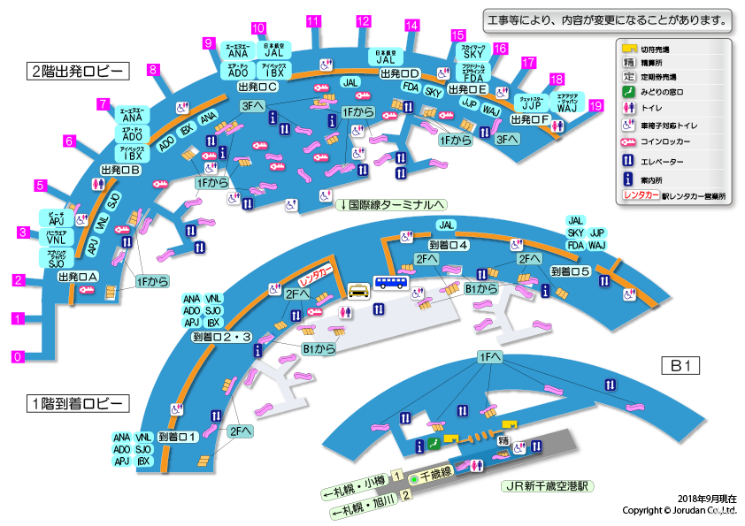 platform map