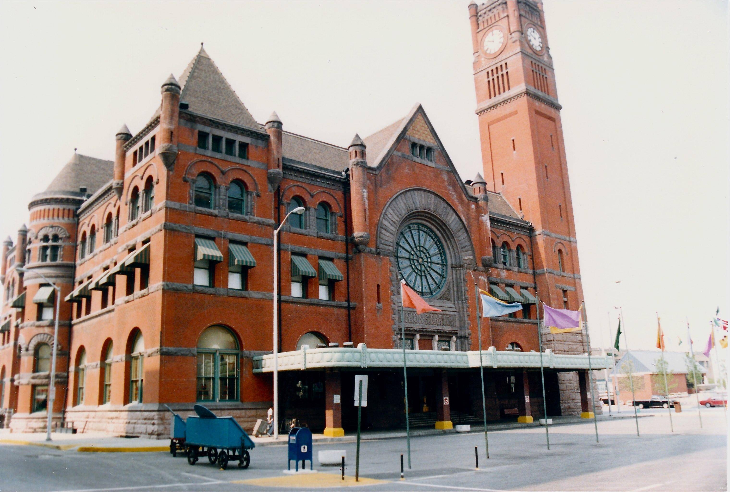 station building photo