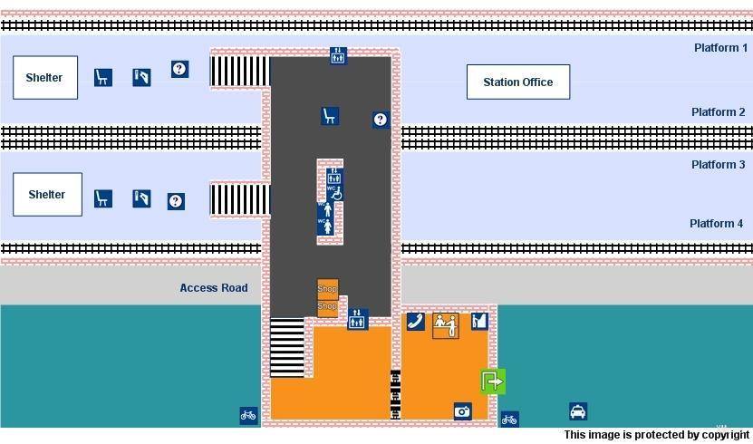 platform map