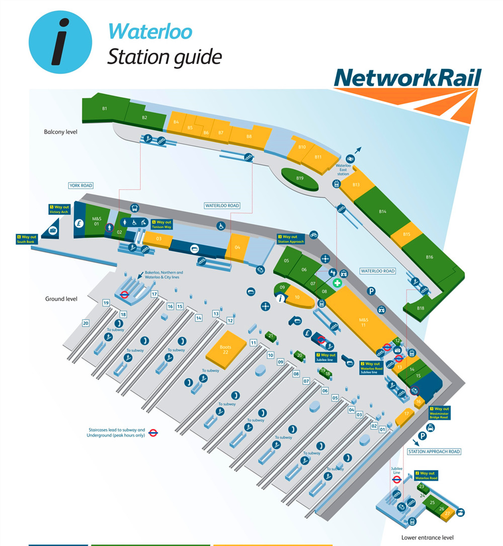 platform map