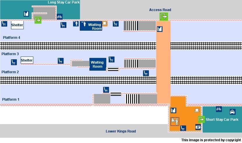 platform map