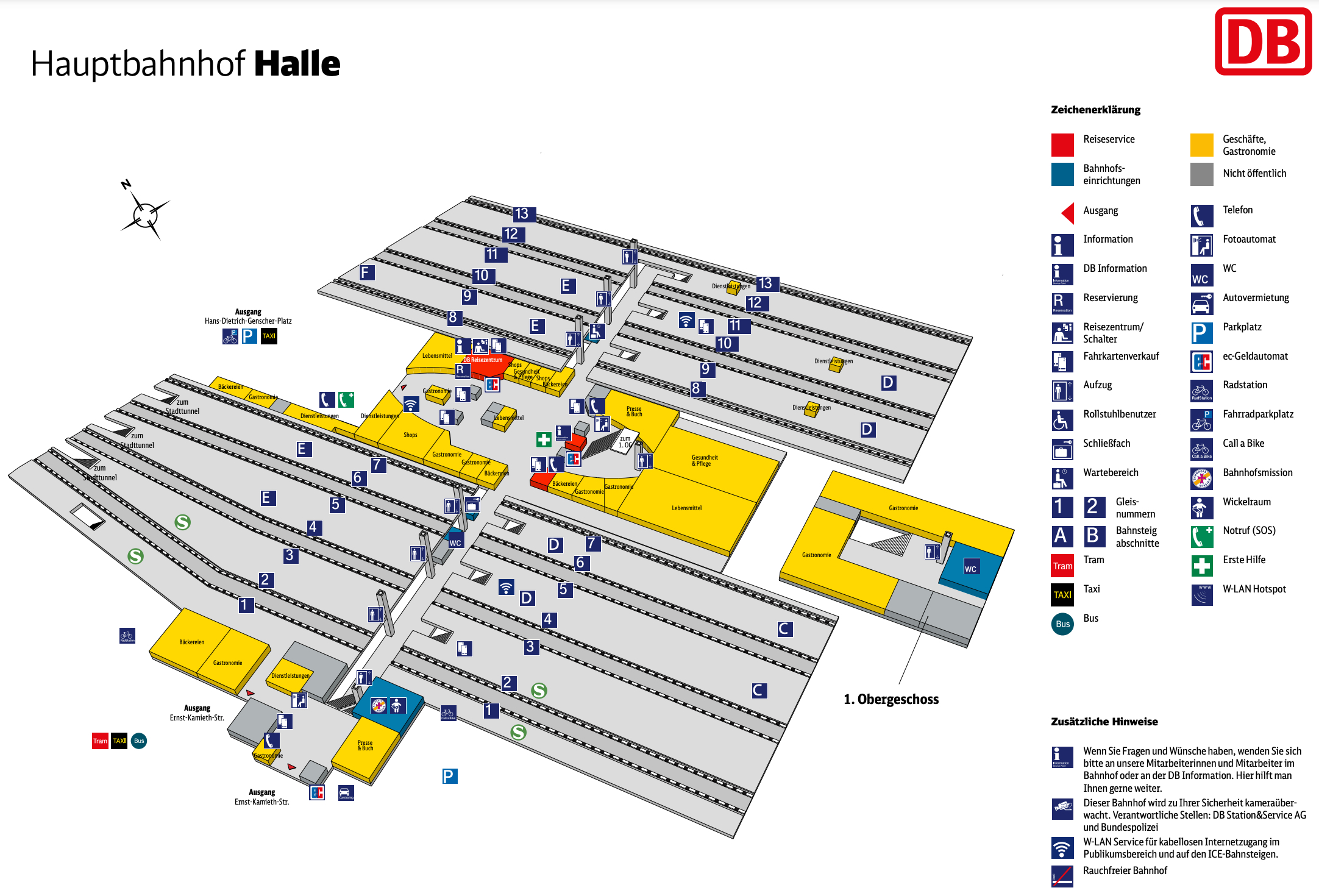 platform map