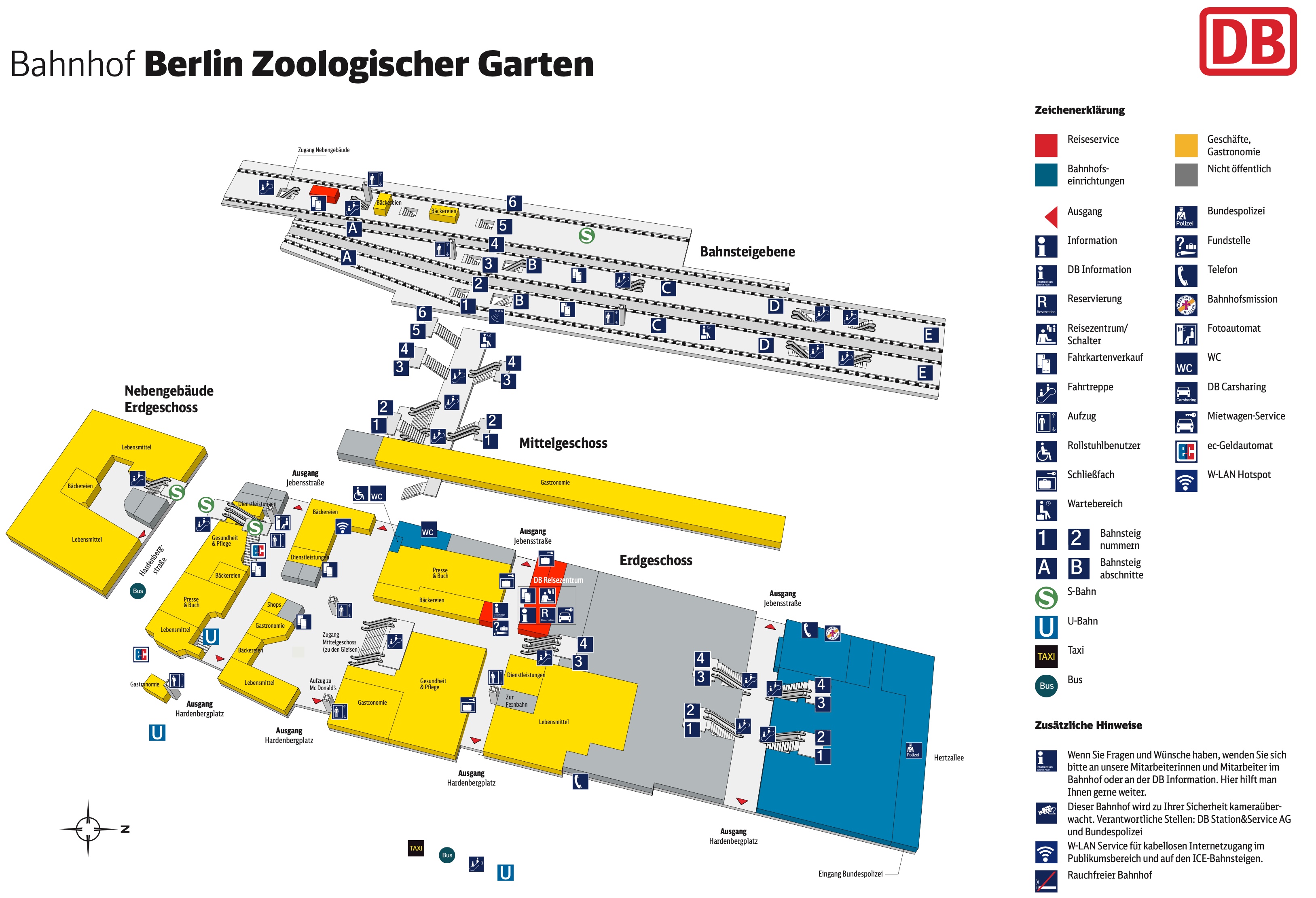platform map