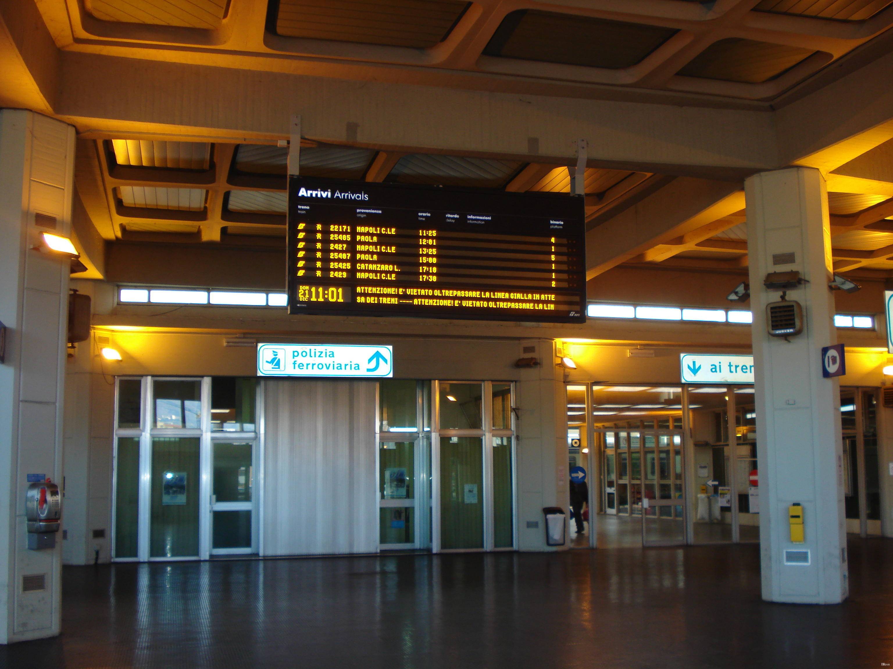 station interior photo