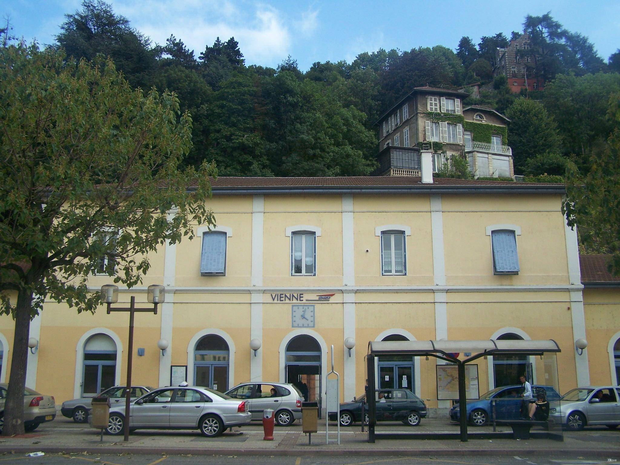 station building photo