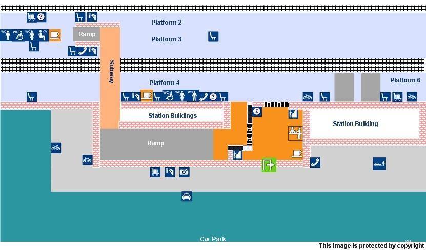 platform map