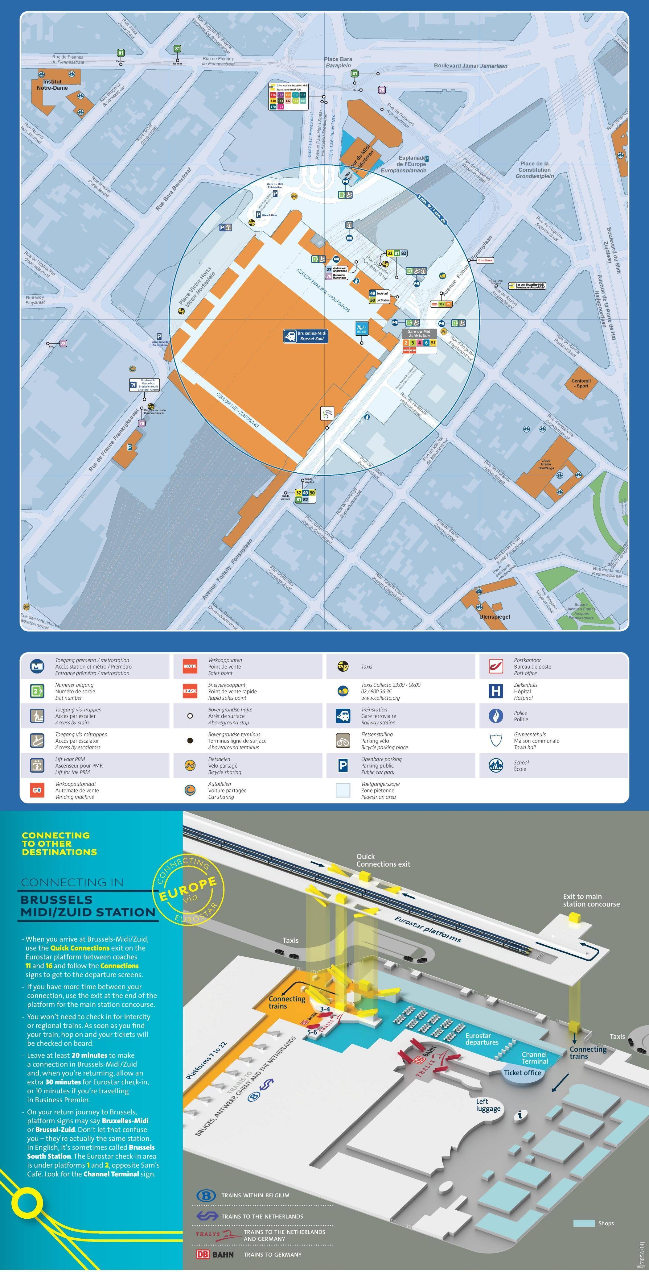 platform map