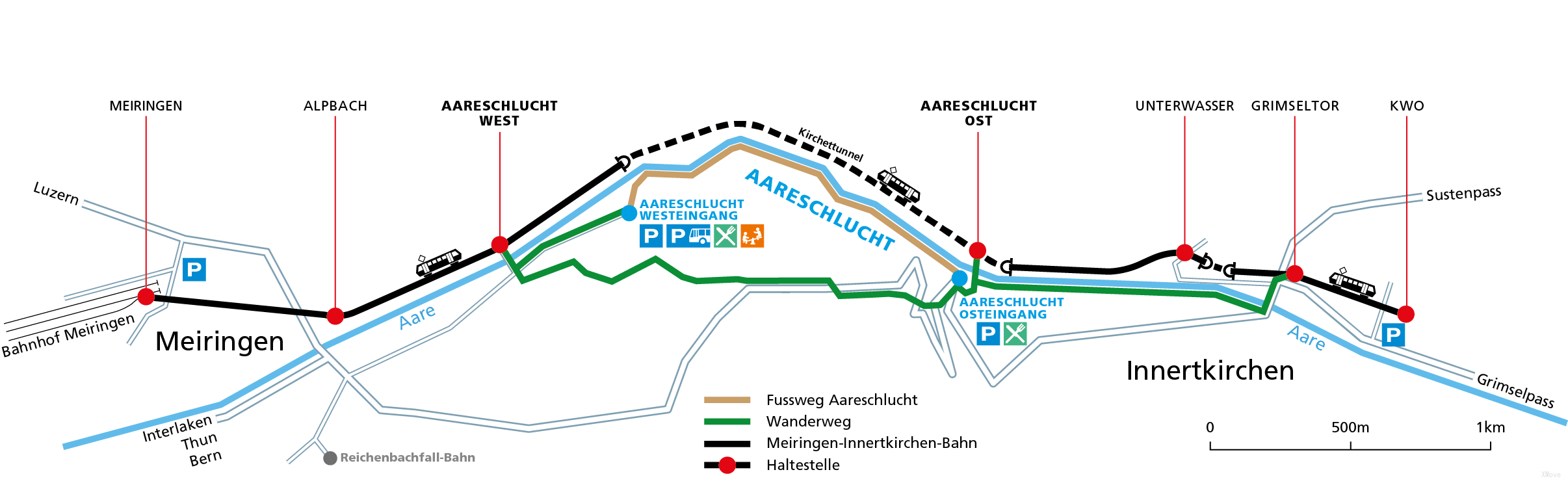 platform map