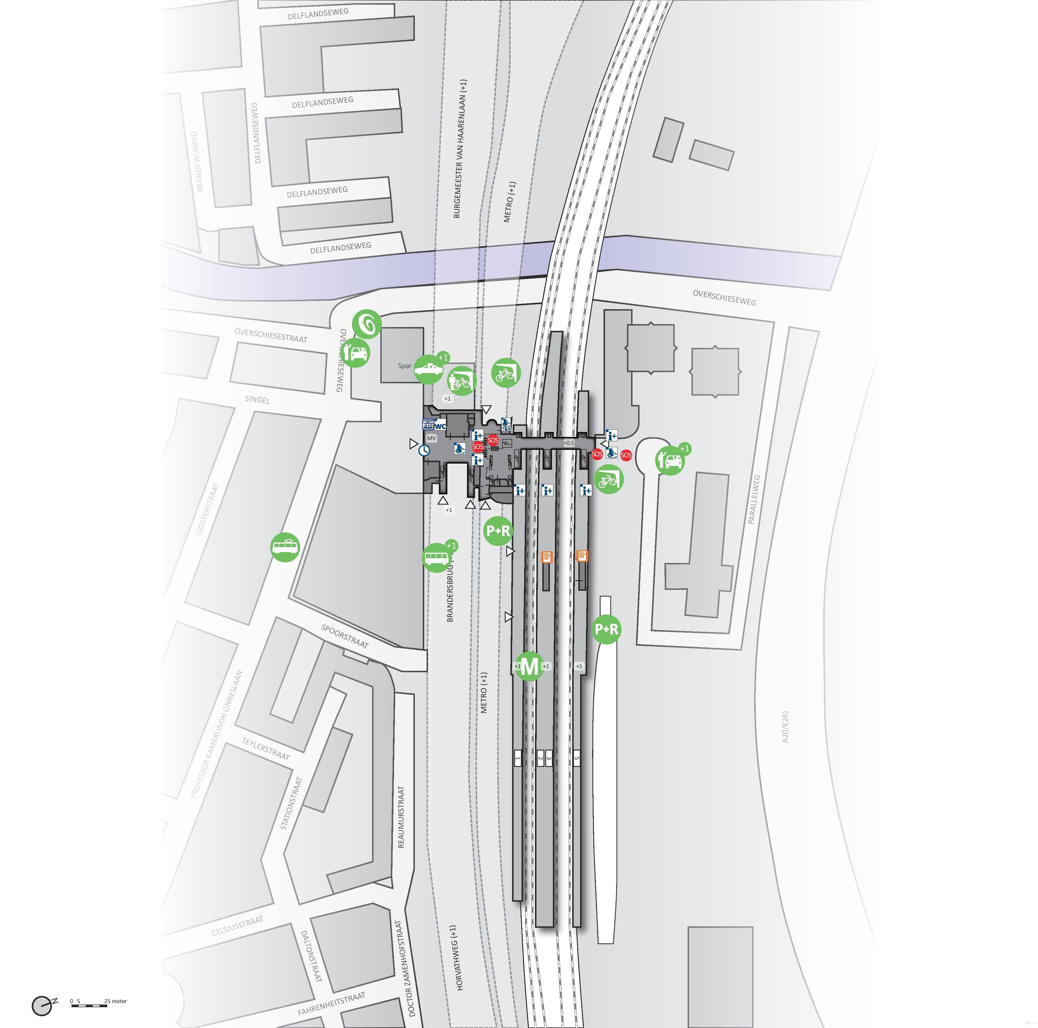 platform map