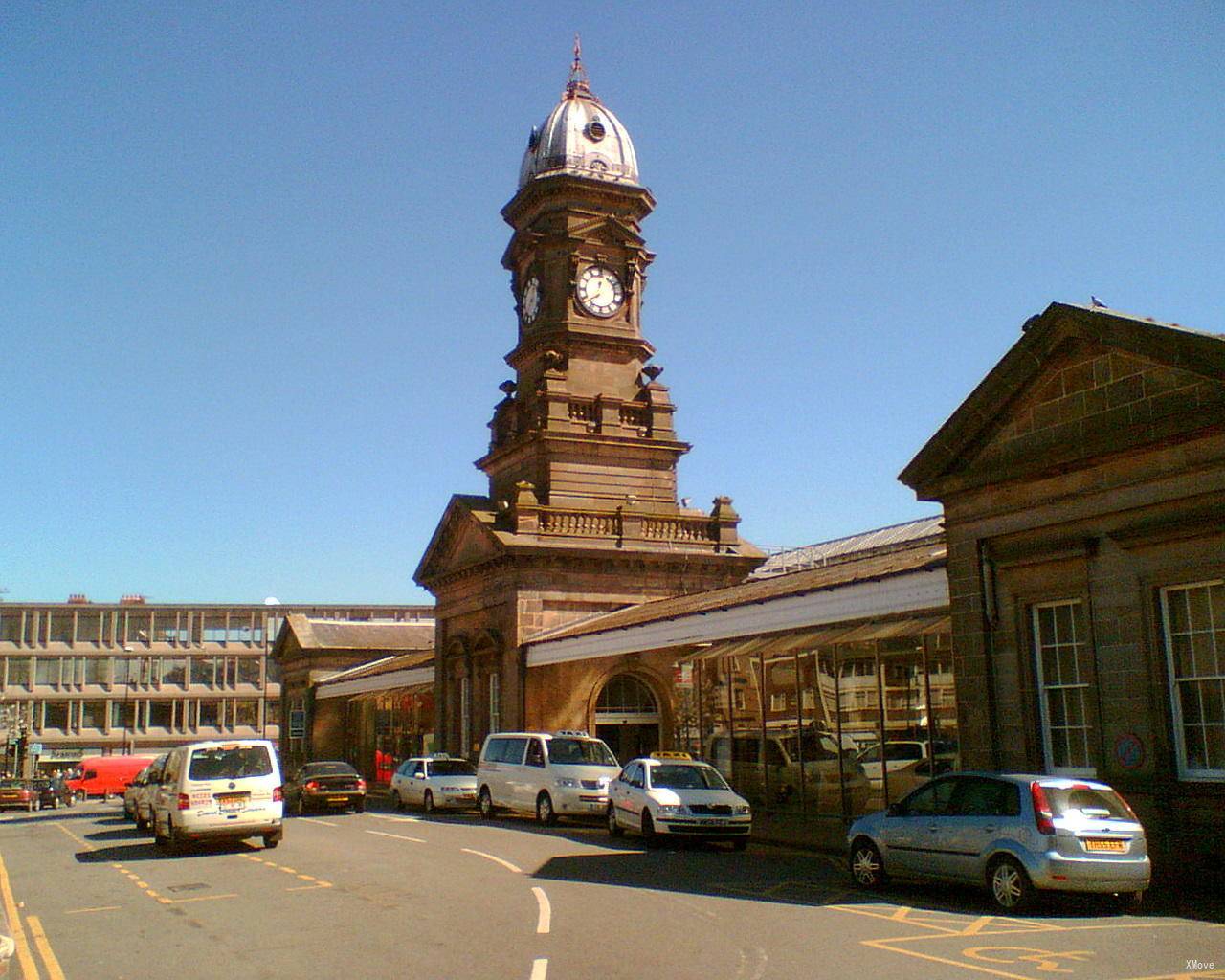 station building photo