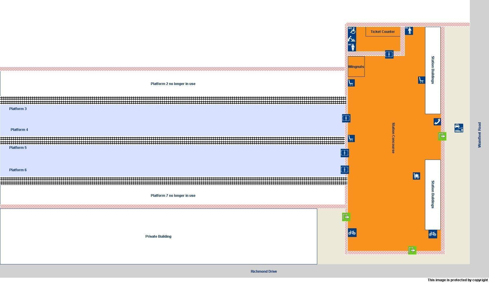 platform map