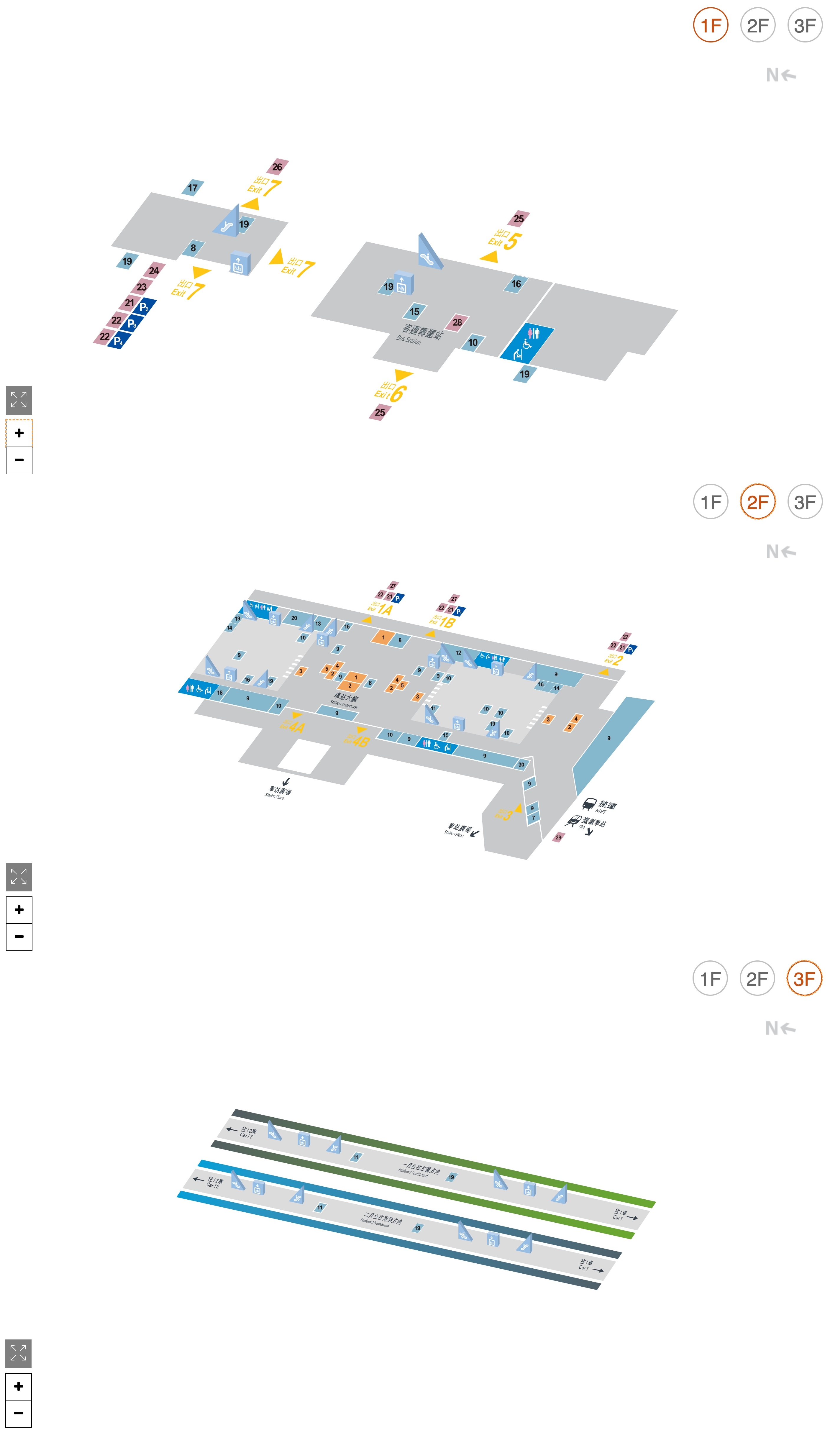 platform map