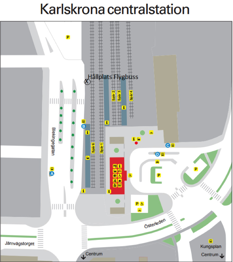 platform map