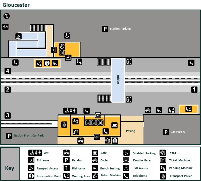 platform map