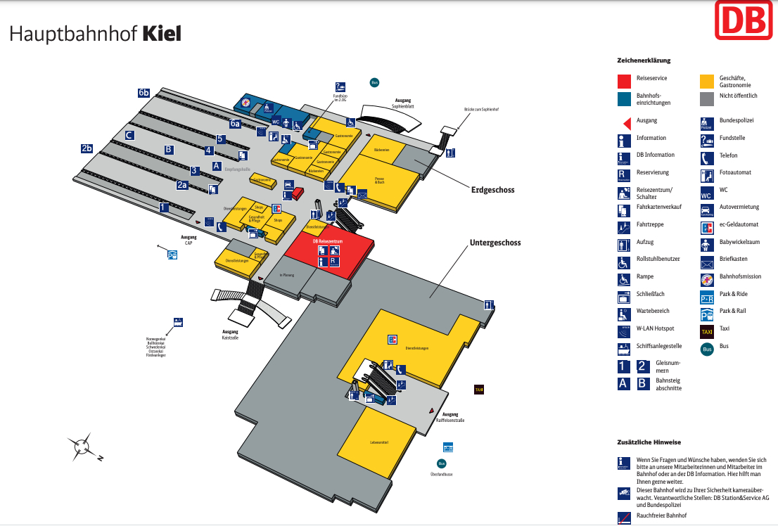 platform map