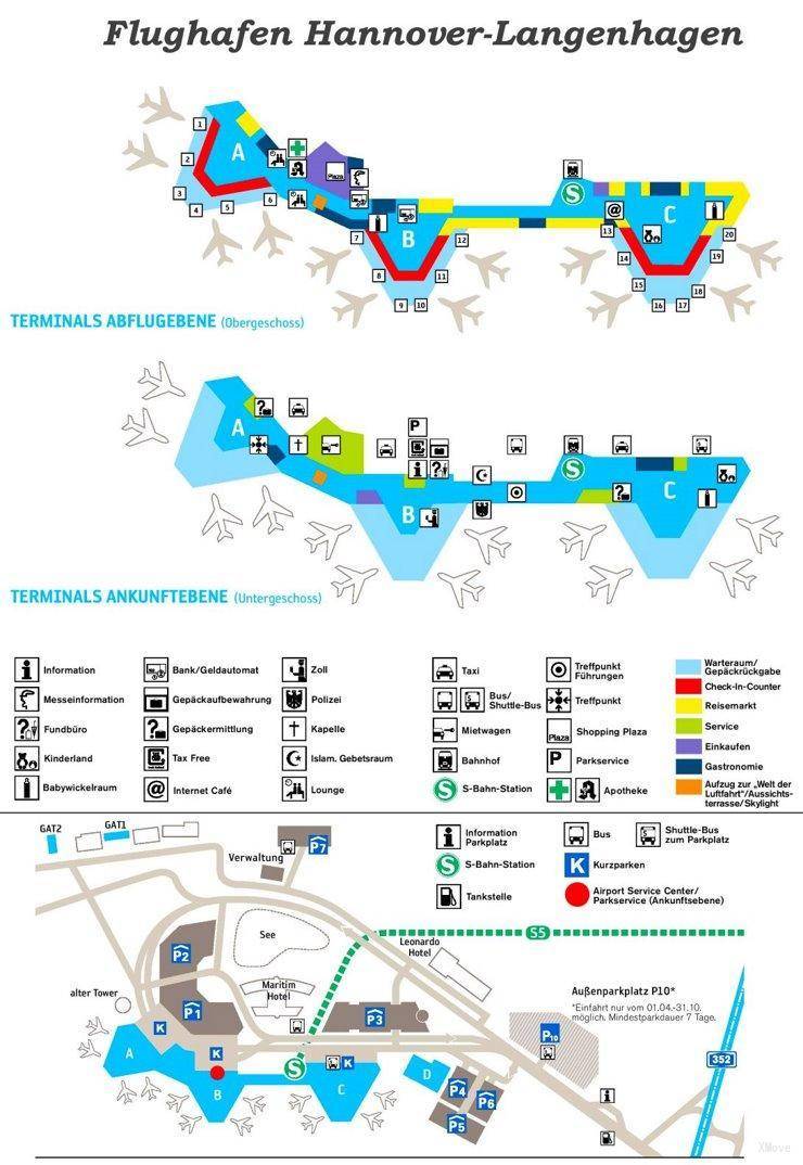 Hannover Airport Tickets, Map, Live Departure, Howto, G2Rail