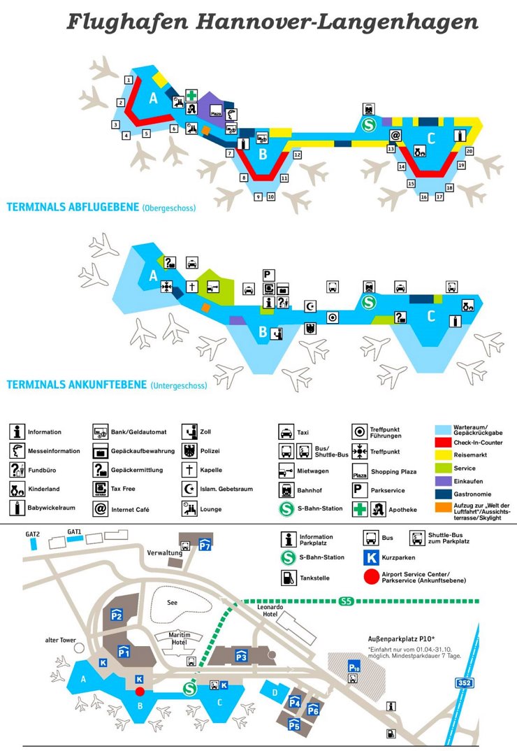platform map