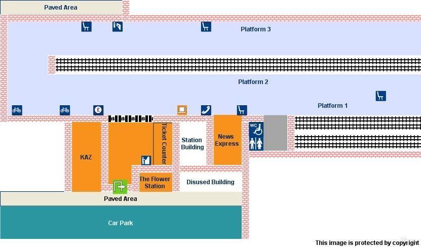 platform map