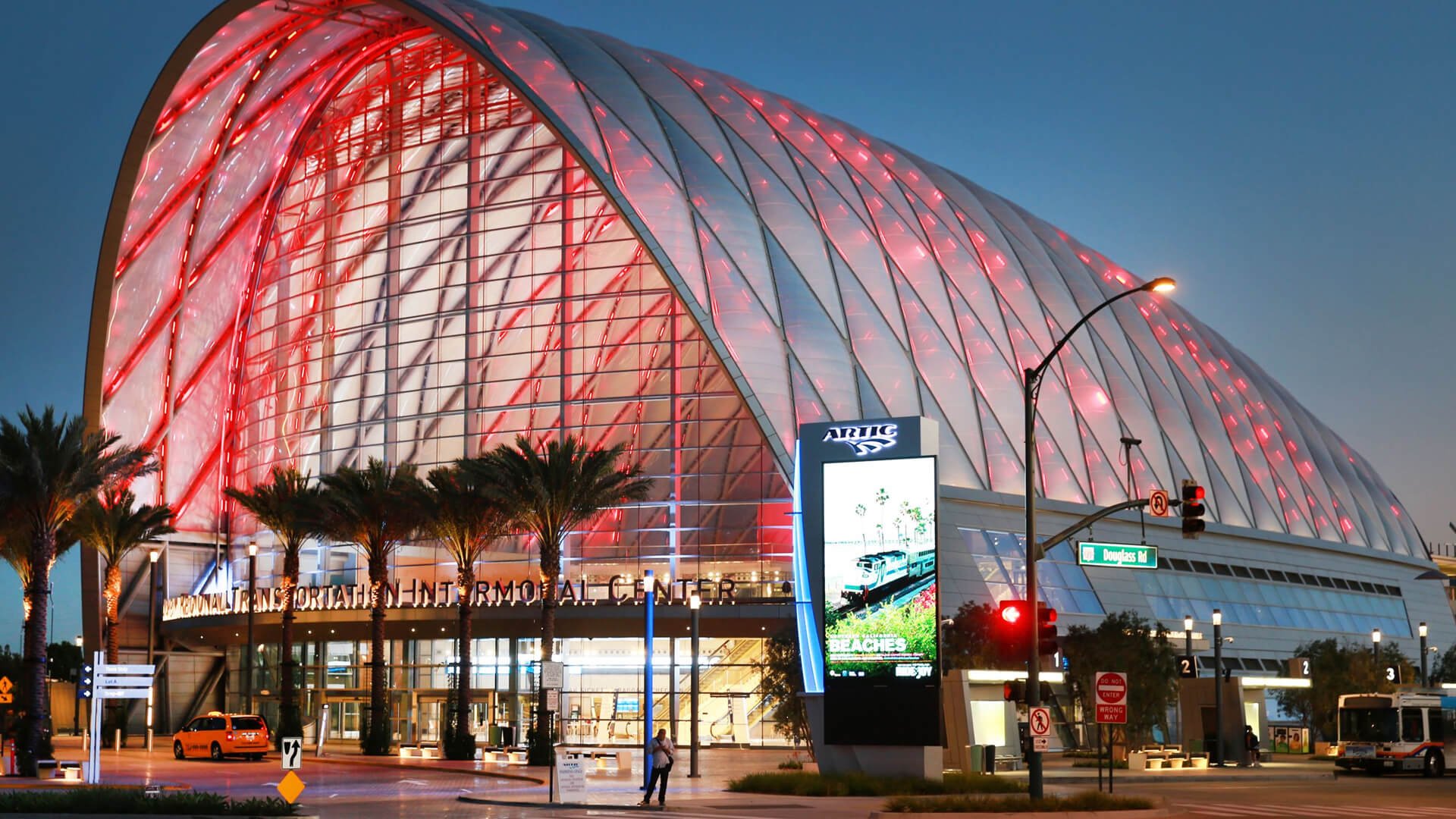 Anaheim Regional Transportation Intermodal Center Artic Station