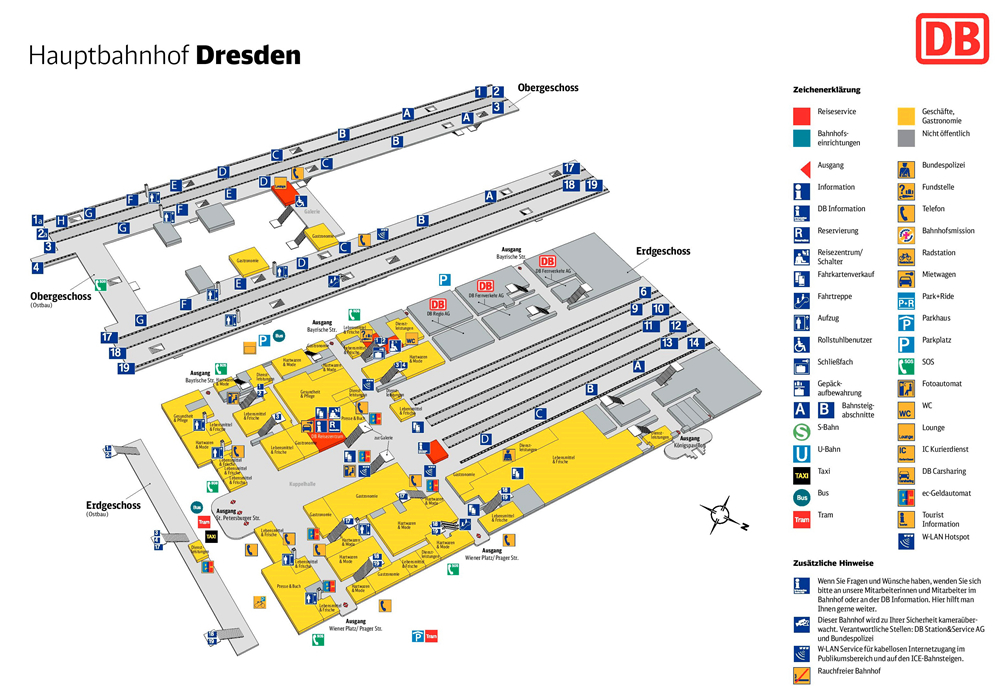 platform map