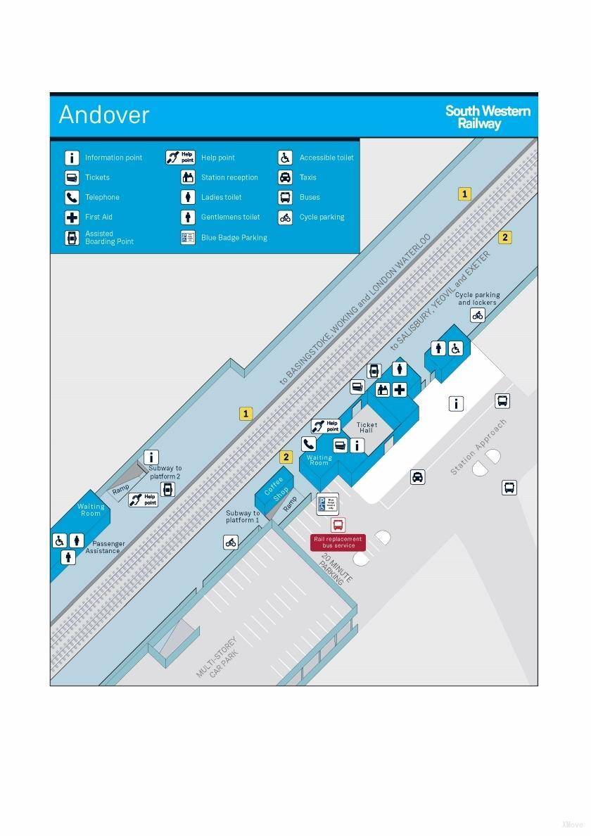 platform map