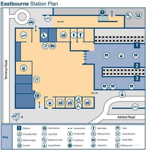 platform map