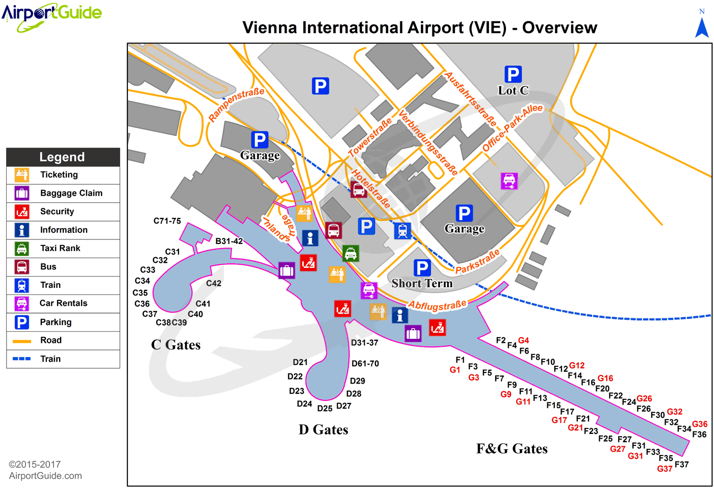 platform map