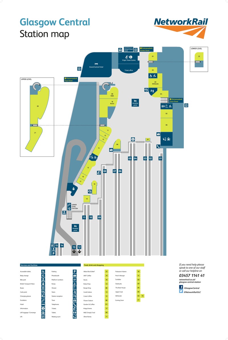 platform map