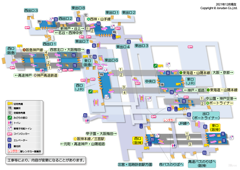 platform map