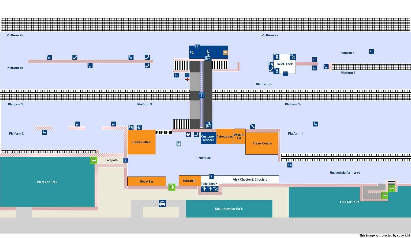 platform map