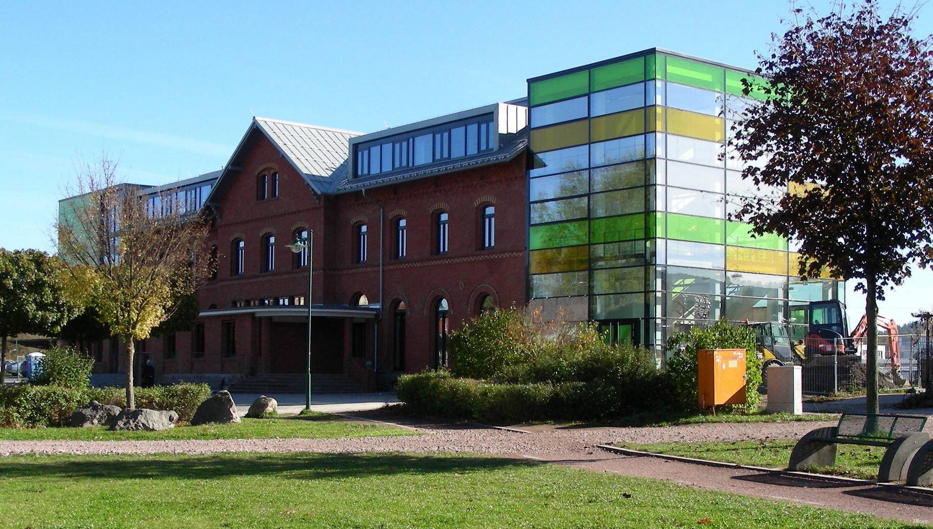 station building photo