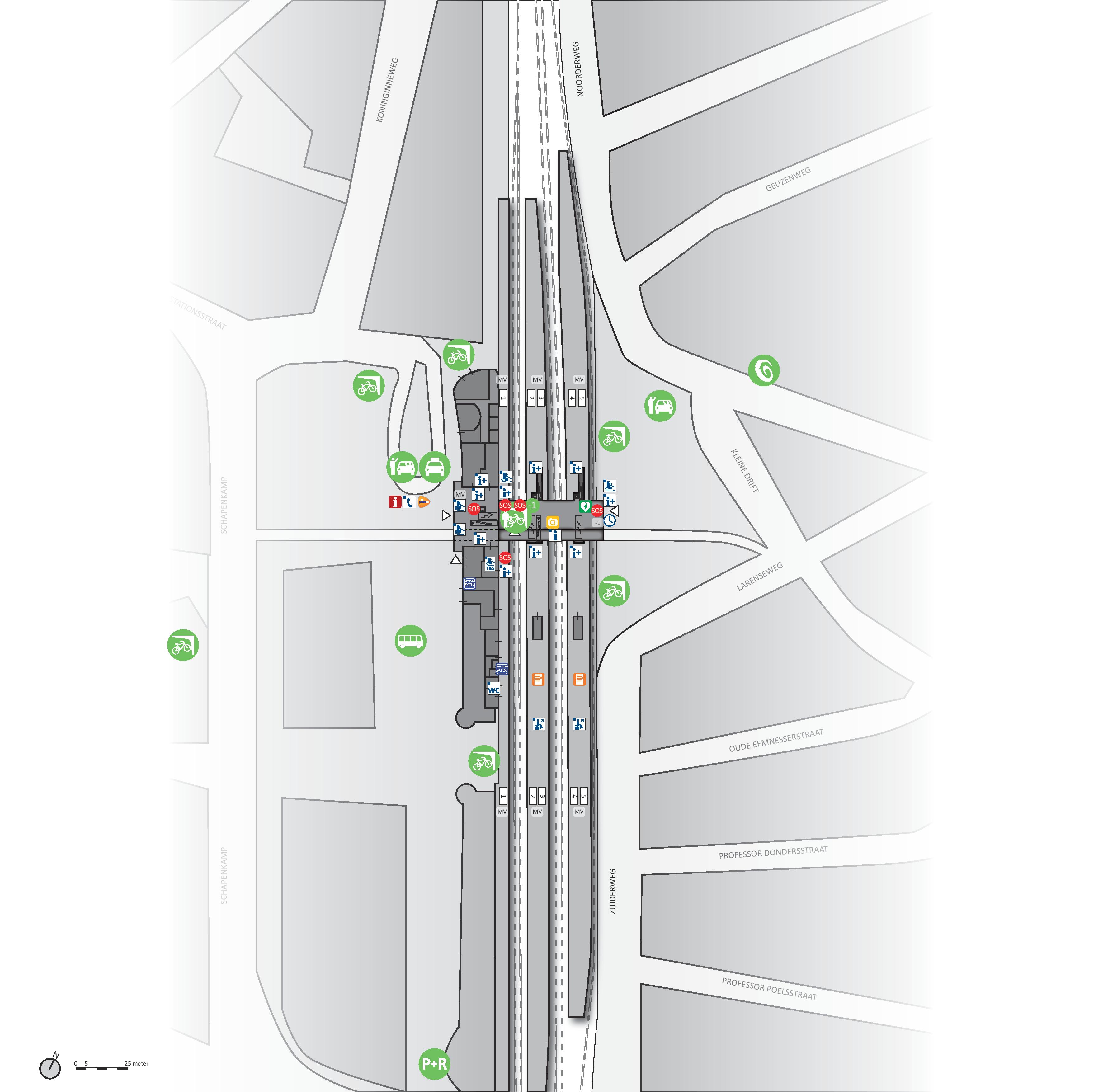 platform map