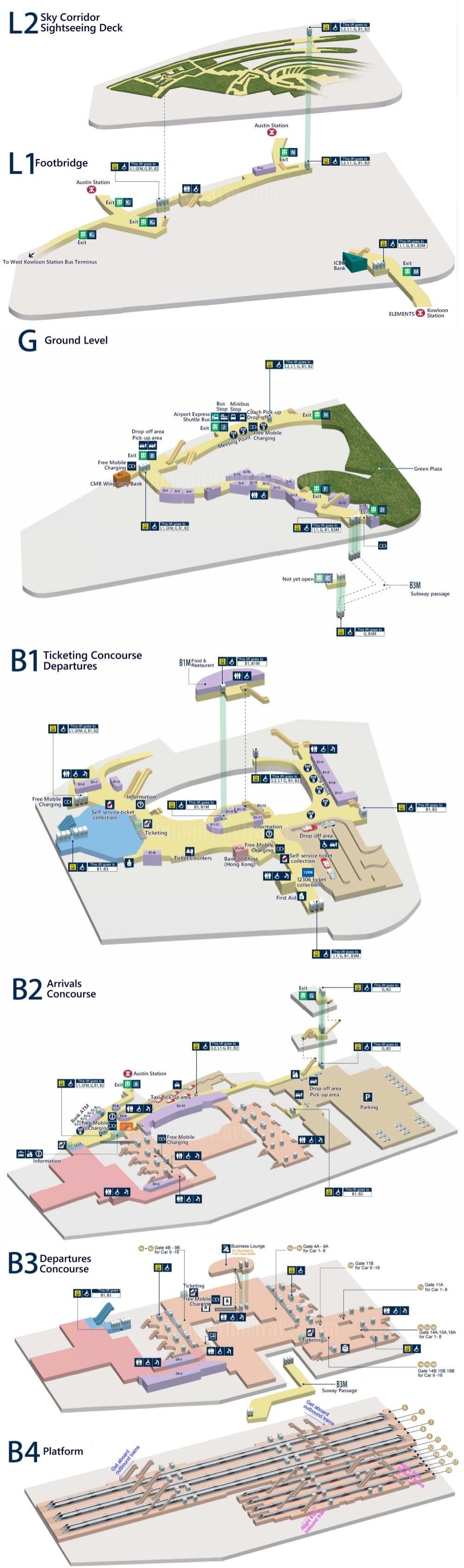 platform map