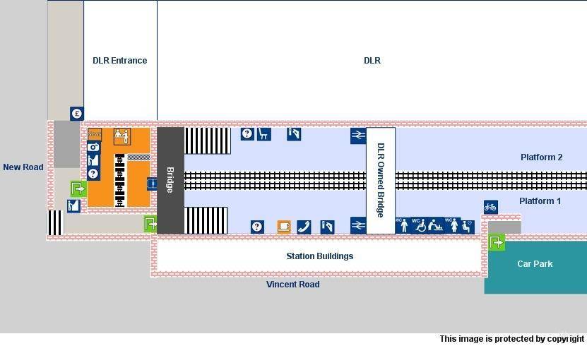 platform map