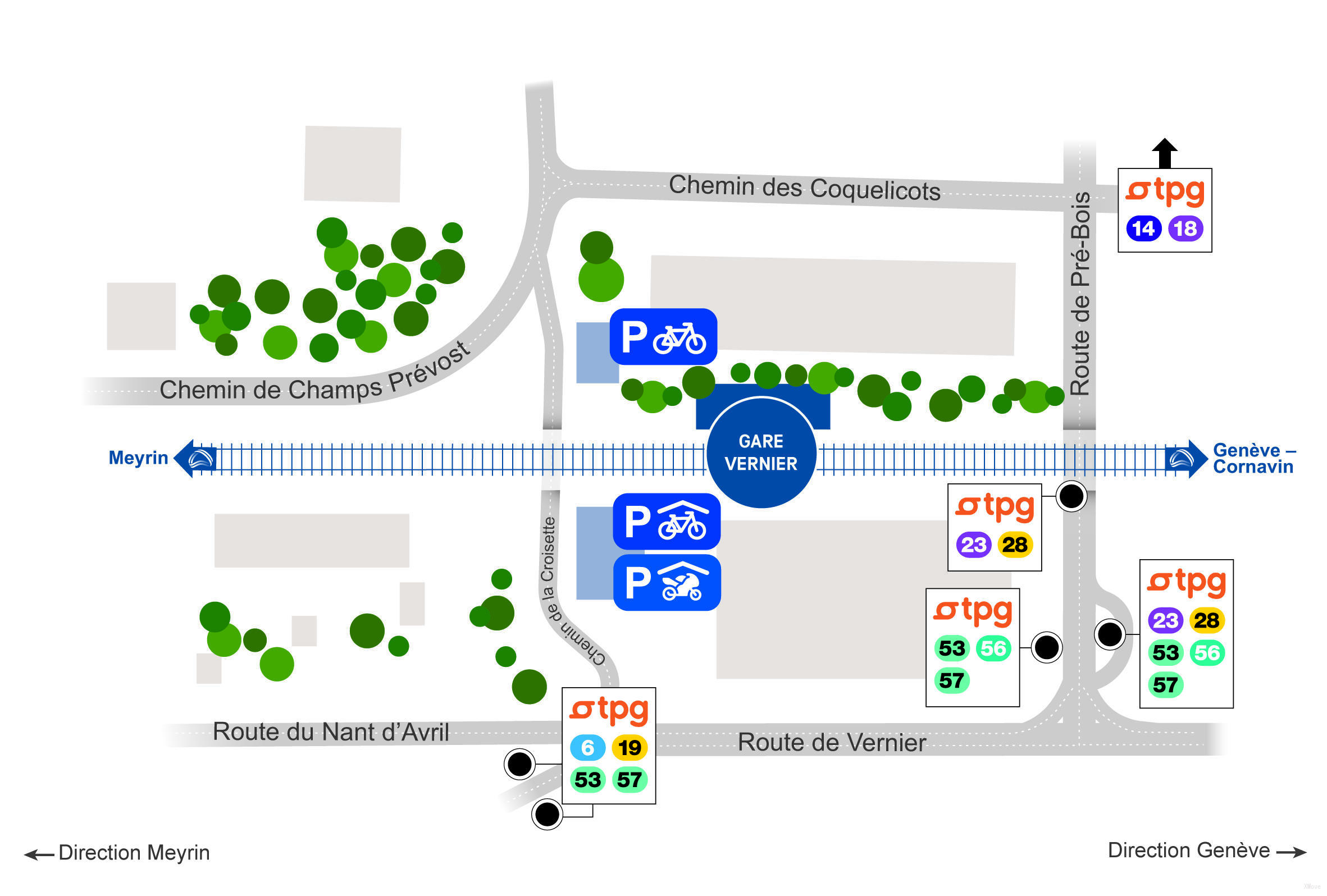 platform map