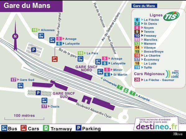 platform map