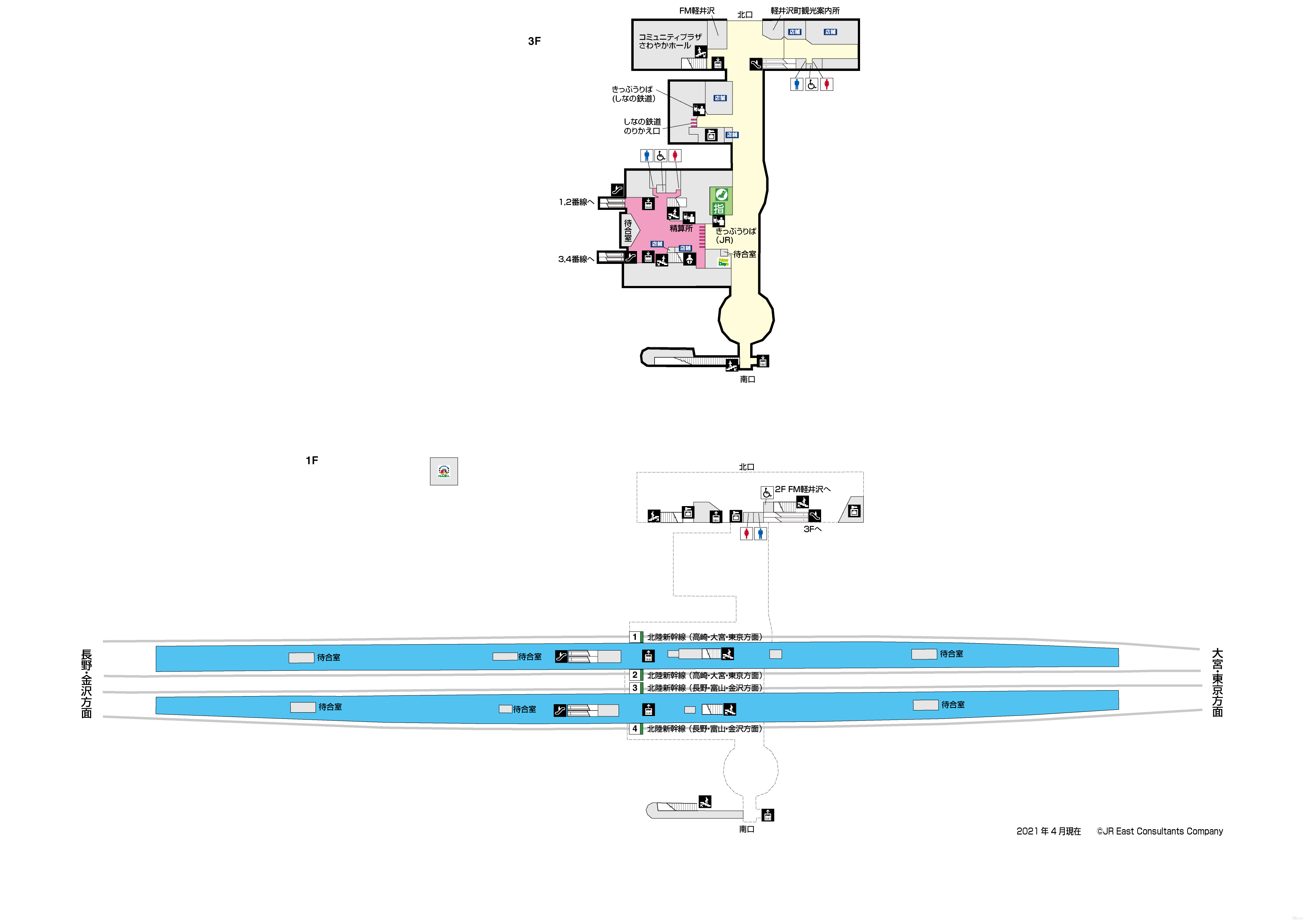 platform map
