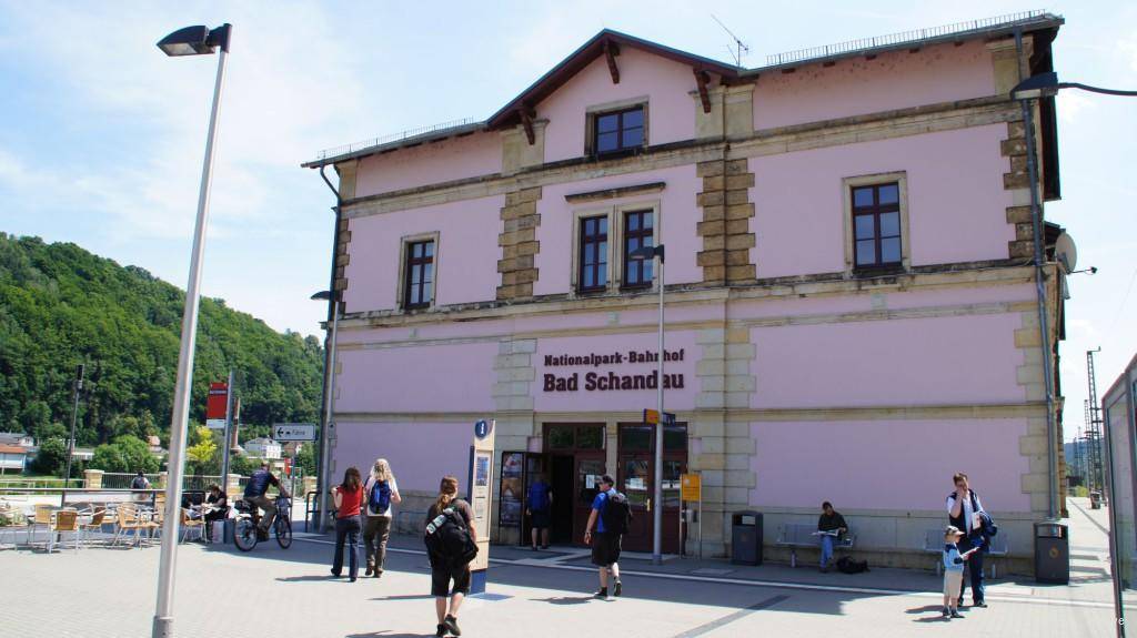 station building photo